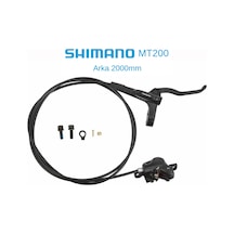Shimano 2000mm Bl-mt200+br-mt200 Arka Hidrolik Disk Fren Seti Siyah