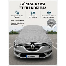 Gard Oto Universal Sedan Araç Brandası Su Geçirmez Gri 1X1-Gri