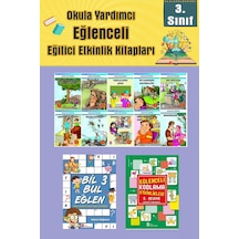 3.sınıflar İçin Okumayı Sevdiren 10 Lu Hikaye Seti -bil Bul Eğlen-kodlama 4 Okulda Evde Tatilde