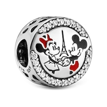 Nur Silver Mickey Mouse Gümüş Charm Nur-bl02003