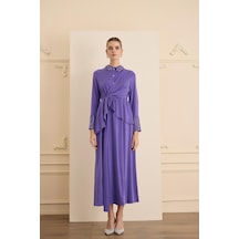 Senna Lumıere Dress Mor Mor