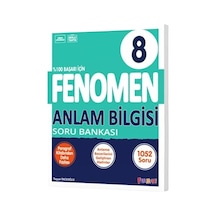 8. Sınıf Anlam Bilgisi Soru Bankası Fenomen Yayınları