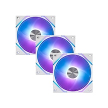 Mpg Ez120 Argb Whıte-3w 2000rpm 3 'lü Fan Seti Çok Renkli