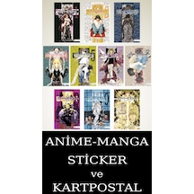 Death Note 1-10 Eksiksiz Manga Seti 10 Kitap / Ölüm Defteri / Anime-manga Sticker Ve Kartpostal