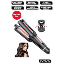 Icotech Hs15 Siyah 4 Kademeli Su Dalgası Wag Maşa 22-25-32-38 Mm