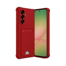 Samsung Galaxy Uyumlu A17 5g Kelvin Kartvizitli Silikon - Kırmızı Çok Renkli