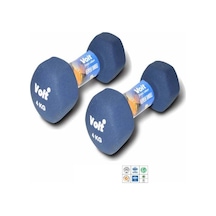 Voit 4 KG x 2 Adet Altıgen Neopren Dambıl