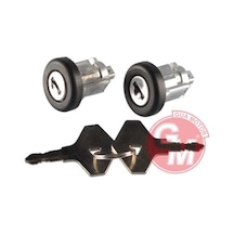 Kapı - 842 - Kiliti Şifre Takımı 2 Li Set Renault R9 - Almparca - - R11
