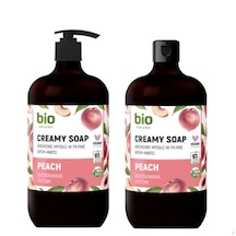 % 97 Organik Ve Vegan Sıvı El Sabunu Peach 2 X 946 Ml