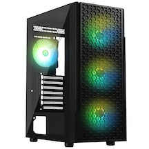 Bitfenix Proton 4 120mm Frgb Fan 600w 80 Plus 1 Usb3.0 2 Usb2.0 Temper Cam Oyuncu Kasası