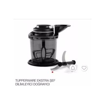 Tupperware Ekstra Şef 1.35 L. Siyah