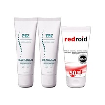 Kaz Gagası Kremi 2x100 Ml + Redroid Krem 1x50 Ml