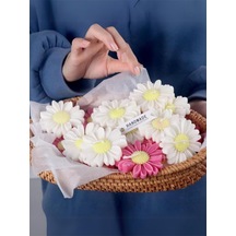 Bernami Vazo Pinterest Hediyelik Mum Papatya / 10 Adet Süslemeye Hazır / Nişan-kına-babyshower-düğün Diğer