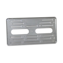 1 Adet Diğer Nyf Urf1-082 Hummer Kare Plaka Altlığı Plastik Krom Nikel Tekli 180-20-00030