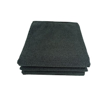3 Adet Saç Boyası Tutmayan Mikrofiber El Yüz Kuaför Spor Havlusu Gri