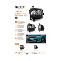 Volkswagen T-cross Sis Lamba Sol 2019-2022