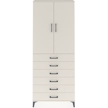 Arges Dolap 2 Raflı 6 Çekmeceli 2 Kapaklı 88x30x221 Aytaşı-ay... Aytaşı Arges Dolap 2 Raflı 6 Çekmeceli 2 Kapaklı 88x30x221 Aytaşı-ay... Aytaşı