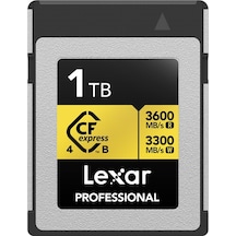 Lexar LCXEXP4001T-RNENG CFExpress 1 TB Type-B 3600 / 3300mb Hafıza Kartı