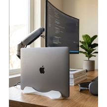 Apple MacBook Uyumlu Air M2 Dikey Stand Laptop Dikey Tutucu