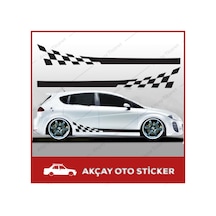 Şerit Sticker Seat Sticker Yan Şerit Oto Sticker, Araba Sticker