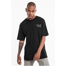 Tarzsokak Cactus Oversize T-shirt Beyaz Siyah
