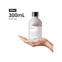Professionnel Paris Serie Expert Silver Çok Açık Sarı, Gri Ve Beyaz Saçlar Için Renk Dengeleyici Mavi Şampuan 300ml