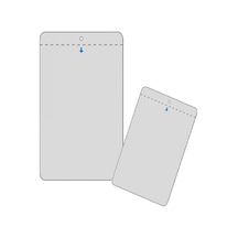 Cep Etiketlik Delikli A/6 15 10,5 Cm - Pakette 10 Adet