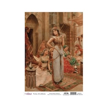 Ow54 Doğunun Gizemli Dünyası Koleksiyonu Pirinç Dekopaj 30x42