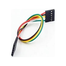 5 Pin 0,25mm Kablolu Dupont Kablo 20cm - Tek Taraflı
