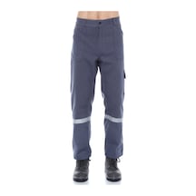 Gri Gabardin İş Pantolonu Kışlık, %100 Pamuk (467605988)