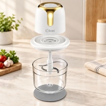 Usb Type-c Şarjlı Mini Blender 3 Bıçak 1.2l Çok Renkli