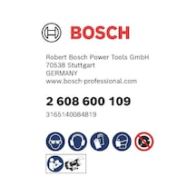 2608600109 Aksesuarı Zımpara Diski İçin Bileme Makinesi 175 Mm, 32 Mm, 36
