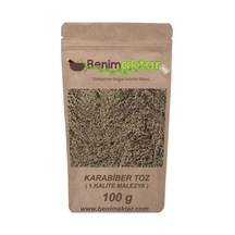 BenimAktar Karabiber Toz Malezya Malabar 1.Kalite 100 G