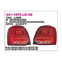 DEPO 441-19F9L-LD-UE Stop Lambası Sol Duysuz Volkswagen Polo 14-