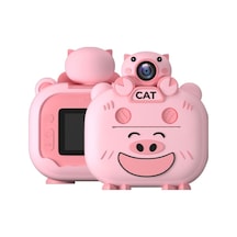 Mpıa S1 Kameralı Fotoğraf Yazıcısı Pembe Renk