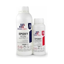 Taşın Kimyasıyız... Stonemix Süper Şeffaf Epoksi Reçine 1.5 Kg
