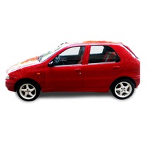 Fiat Palio Uyumlu Krom Cam Çıtası 1998-2011 Paslanmaz Çelik 4 Parça Uyumlu