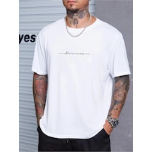 Altamira Unisex Dreamer Baskılı Oversize T-shirt 001