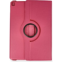 Newface Apple İpad Pro 11 2024 Kılıf 360 Tablet Deri Kılıf - Pembe