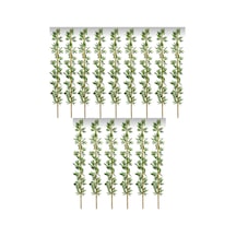 Rüzgar Yapay Çiçekçilik 190 Cm 15 Adet Bambu Yeşil