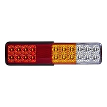 12V-24V Stop Lambasi L(Edli) (4 Fonksiyonlu) (223*56*50) Komatsu