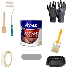 Tezgah,mermer,fayans Boyası Seti Vernik Ve Astar Gerektirmez Mutfak Ve Banyo Boyası 1kg 1 L