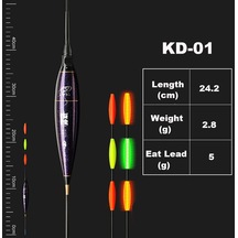 Yeni Şamandıra Strike Elektronik Led Işık Balıkçılık Cazibesi Şamandıra Şamandıralar Bobbers Gösterge Işığı Çubuğu Şamandıralar Kd-01