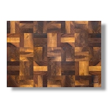 Kesme Tahtası Ceviz End Grain Medium
