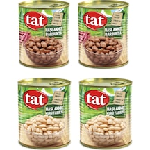 Tat Haşlanmış Kuru Fasulye ve Barbunya 4 x 800 G