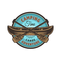 Off Road Camping Adventure Sal Kayık Deniz Kamp Sticker 10x8 Cm