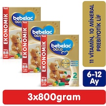 Bebelac Gold 2 Devam Sütü 3 Adet x 800 G