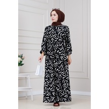 Beli Tünelli Karin Elbise-siyah-5330 Siyah