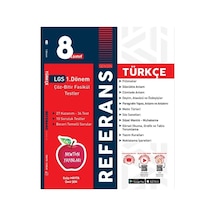 Newton Referans LGS 1.Dönem Türkçe ÇÖz Bitir Fasikül Testler