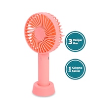 3 Kademeli Cep Boyu Sessiz Taşınabilir Mini Fan Usb Şarjlı Pervaneli Soğutucu Küçük El Vantilatörü Pembe - 703264565